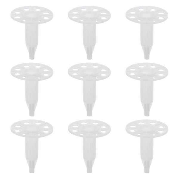PATIKIL 55mm Perforated Insulation Pins, 50 Set Insulating Nails for Fixing Foam Board to Masonry Wall or Ceiling