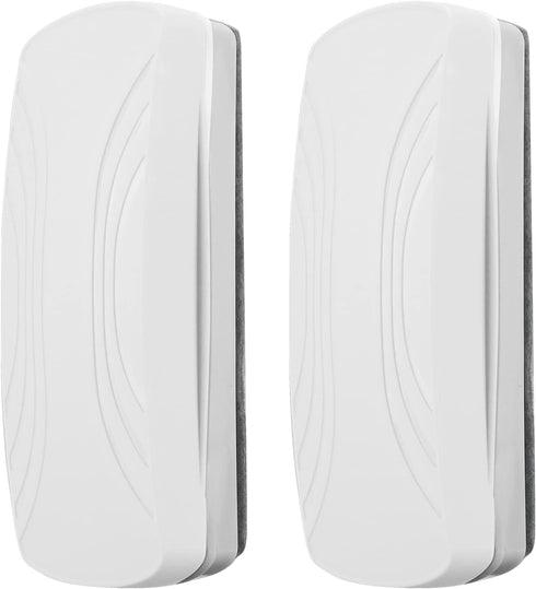 Ddaowanx Magnetic Dry Erase Eraser, Glass Board Eraser, School and Office Supplies, 4 Pack, White