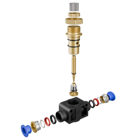 5/32" Fitting(10 SPA5/32 SNS Union Straight Speed Controller - Tube OD Air Flow Control Valve with Push-to-Connect PCS)