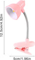 Generic Clip On Desk Lamp Flexible Portable Eye Protection LED Light, Clamp Design for Focused Reading and Study | Home