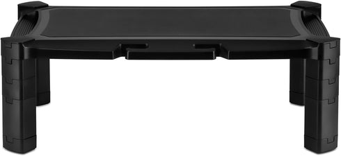 Mount-It! 19 13 Inch, 6.6 MI-7851 Desktop Computer Monitor Riser - Height Adjustable Tabletop Stand Shelf for PC