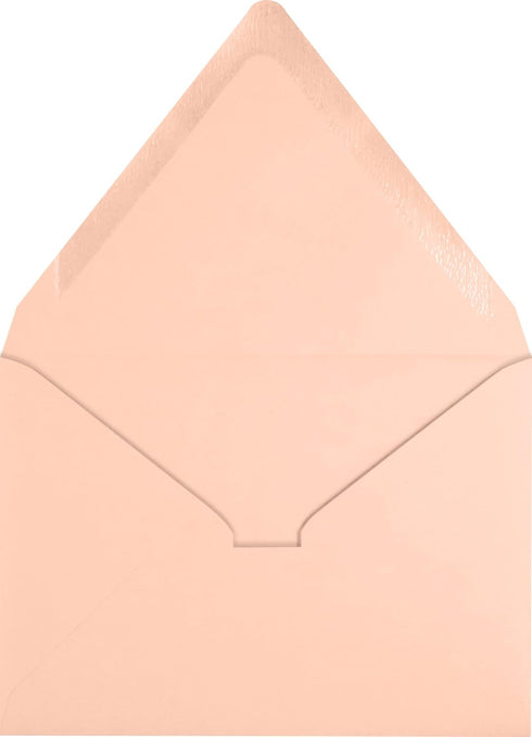 LUXPaper 4Bar A1 Contour Flap Invitation Envelopes | 3 5/8" x 5 1/8" | Blush Pink | 80lb. Text | 50 Qty by LUXPaper
