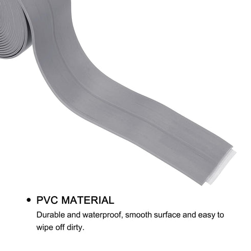 uxcell Waterproof Seal Caulk Strip Tape, Self Adhesive 0.87"W x 10.5'L PVC Sealing Tape for Kitchen