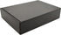 Small Black Shipping Boxes for Small Business, Pack of 25, 9x6x2 inches Cardboard Corrugated Mailer Boxes