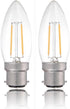 C35 Vintage Bayonet LED Light Blub Dimmable 6W B22 C35 Chandelier Warm