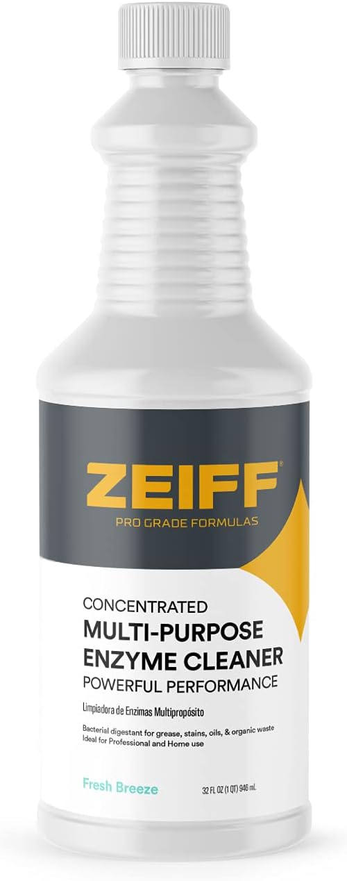 Zeiff Pro-Grade Multi-Purpose Probiotic Enzyme Cleaner - Pet Stain and Odor Remover,