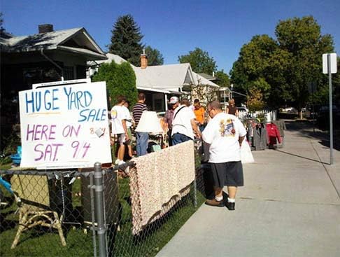 Hcode 1 Inch Color Coding Label Stickers, 1000 Pieces, Garage Sale Blank Round Adhesive Dots