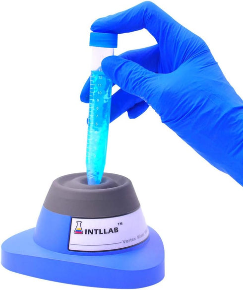Lab Vortex Mixer, Touch Function Vortexer for Gel Polish, Eyelash Adhesives, Test Tubes