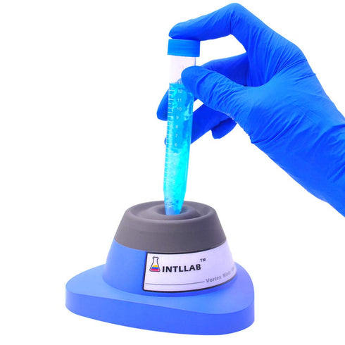 Mini Vortex Mixer with Touch Function for Lab Mixing, Nail Polish, Eyelash Adhesives, and Acrylic Paints