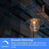 E12 Dimmable G16.5 Bulb 60 500 Bulb 2700K Bulb 6Pack Energetic LED Light Watt Lumens Candelabra for Chandeliers