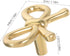 Gadpiparty Brass Bowknot Handle for Bow Drawer Pulls Vintage Cabinet Knobs Sturdy Furniture Hardware for Dresser Shoe
