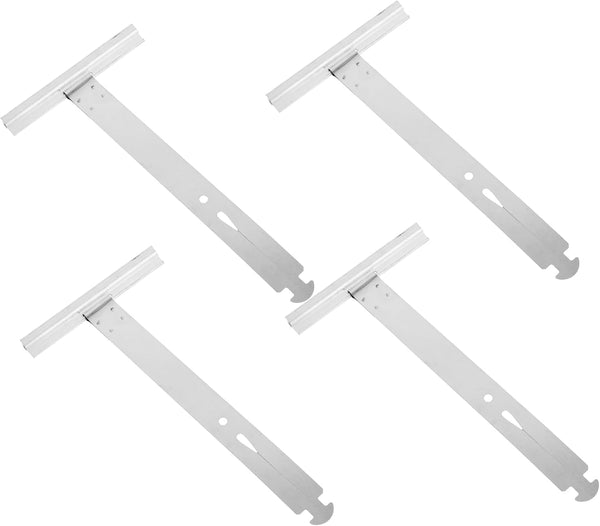 Aluminum Alloy Hanging Plates for Roller Shutters Window Hardware Repair Accessories 4Pcs