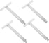Aluminum Alloy Hanging Plates for Roller Shutters Window Hardware Repair Accessories 4Pcs
