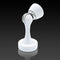 KOLAKO 6 Pack Magnetic Door Stoppers, Heavy Duty Wall Floor Mount Door Stops in White & Brushed Nickel