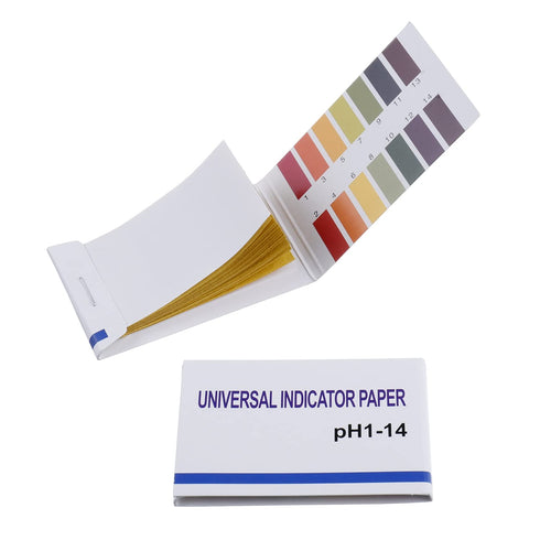 BOJACK 20 Pack 80 Strips pH 1-14 Test Paper, 400 Strips for Water Soil Testing