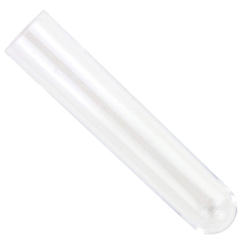 Caplugs Evergreen 214-2009-010 General Purpose Test Tubes, 12x50mm, 3.4 mL, Natural Polystyrene (Pack of 250)