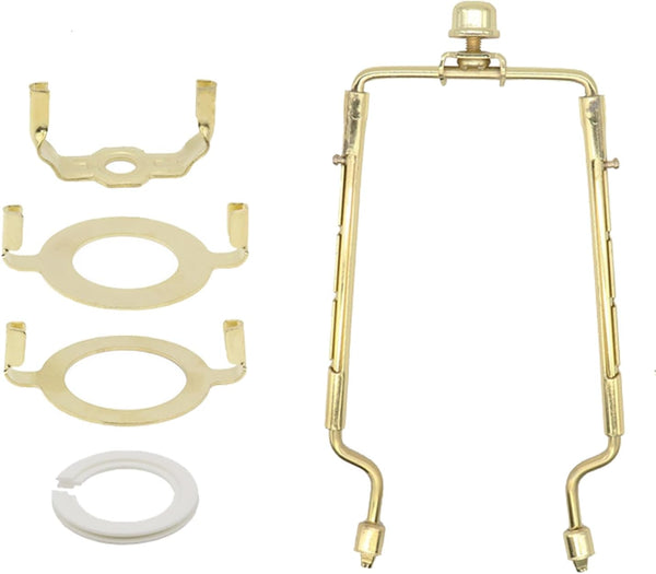 TAODAN 1 Set Heavy Duty Metal Lampshade Stand Floor Lamp Hardware 7/8/9/10 Inch