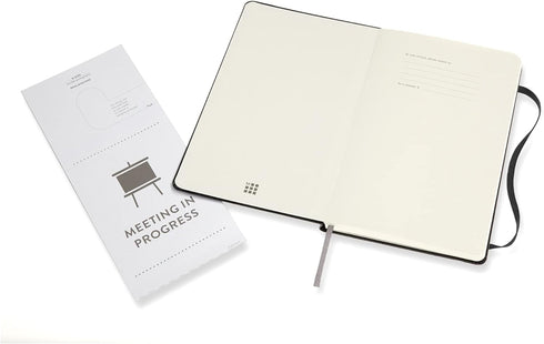 Moleskine Professional Notebook, Large, Black, Hard Cover, 5 x 8.25 for Professional Use