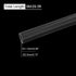 uxcell Silicone Tube 1.5mm ID X 3mm OD 29.5' Flexible Silicone Rubber Tubing Water Air Hose Pipe Translucent for Pump Transfer