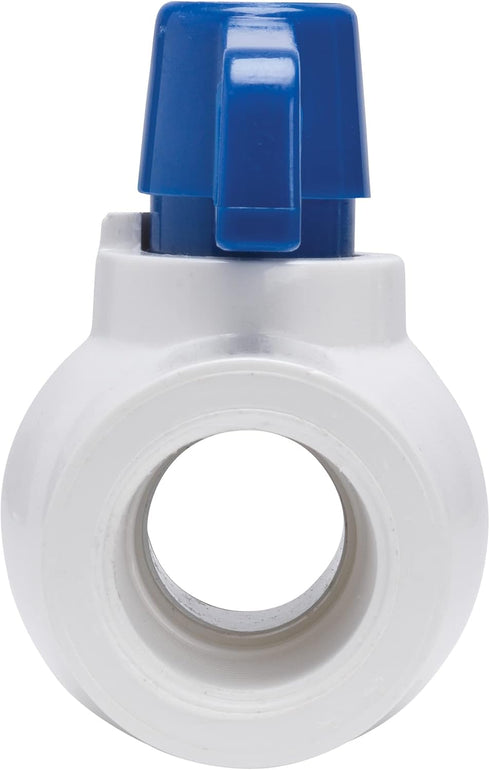 Homewerks 3/4-Inch PVC Schedule 40 Ball Valve, x Female Thread, VBVP40B4B