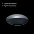 PATIKIL 120 mm Diameter Watch Glass, 3 Packs Beaker Cover with Smooth Edges for Laboratory Use