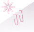 Pink Jumbo Paper Clips, 265 Pcs 2 Inch Large Paperclips for Paperwork, Ideal for Home, School, Office Use