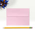LUXPaper A2 Invitation Envelopes | 4 3/8" x 5 3/4" | 50 Qty - Rose Quartz Metallic | 80lb. Text