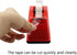 Classic Desktop Tape Dispenser, 1" Core, Non-Skid Base, with 1 Premium Roll Invisible Clear Tape for Office
