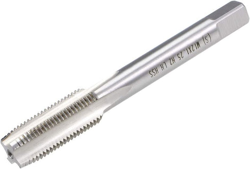uxcell M12 Left Hand Metric Machine Tap, 1.25 Pitch, High Speed Steel Tapping Tool