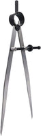 ZLKSKER 8 Inch Adjustable Lockable Steel Wing Divider, Leather Compass for Woodworking & Leather Craft