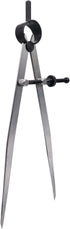 ZLKSKER 8 Inch Adjustable Lockable Steel Wing Divider, Leather Compass for Woodworking & Leather Craft