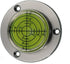 50mm scale High precision horizontal bubble Aluminium Case Bullseye Spirit Bubble Surface Level Round Inclinometers for Surveying Instruments and Tribrachs, by UMEI