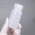 2 oz Wide Mouth Lab Reagent Bottle, 5 Pcs, Leak-proof Translucent HDPE Chemical Container, Pill Bottle