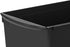 Storex Extra-Large Book Bin, Interlocking Plastic Organizer for Home, Office, Classroom, Black, 6-Pack