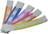 L LIKED Pack of 250 Currency Band Bundles, Self Sealing Currency Straps, Money Bill Wrappers (50 of Each)