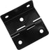JCBIZ 4PCS Black Five-Hole Folding Hinge Shutter Hinge for Chest, Cabinet, Furniture