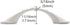 Solid Ivory Cabinet Hardware Handle Pull, Lustrous Chrome Silver Flower Dresser Pull, 2.52" (64mm) Hole Centers, 5 Pack