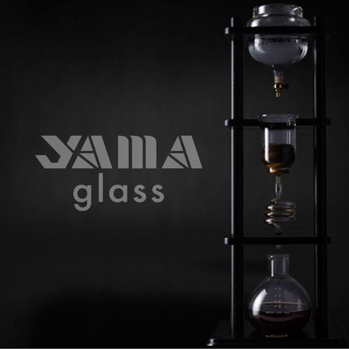 Yama CDM25 Replacement Bottom Beaker, Borosilicate Glass for 25 Cup Cold Brew Towers, Heat-Resistant, Dishwasher Safe