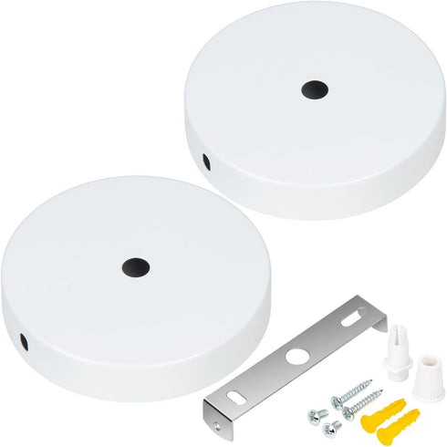 2 Packs Light Canopy Kit, Chandelier Ceiling Light Fixture Cover Plate, Ceiling