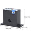 Current Sensing Switch, SZC03-NC-AL-CH Normally Open Adjustable AC 0.5-50A Self-Powered Relay for Monitoring Current
