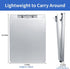 Aluminum Clipboard with Storage, Form Holder Steel Stainless Binder with Metal High Capacity Clip,Heavy Duty Made