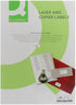 Q-Connect 70x37mm 24 (2400 Pack) KF01133 Multipurpose Copier Labels Per Sheet White