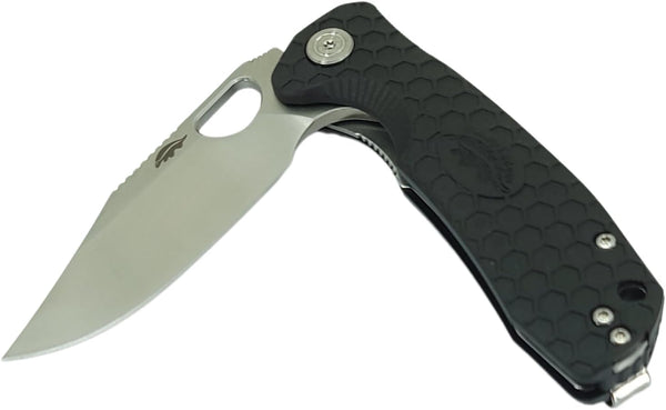 Honey Badger Knives Large Clip Point Folding Pocket Knife - 8Cr13MoV Steel,