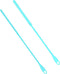 XIHIRCD 2pcs Silicone Straw Brushes, 6mm+8mm Extra Long Straw Cleaner Brush Reusable Hanging