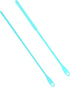 XIHIRCD 2pcs Silicone Straw Brushes, 6mm+8mm Extra Long Straw Cleaner Brush Reusable Hanging
