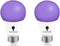 Bluex Bulbs 2 Pack LED Black Light Bulb, 9W A19 E26 Blacklight Bulb for Body Paint, Glow in The Dark