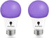 Bluex Bulbs 2 Pack LED Black Light Bulb, 9W A19 E26 Blacklight Bulb for Body Paint, Glow in The Dark