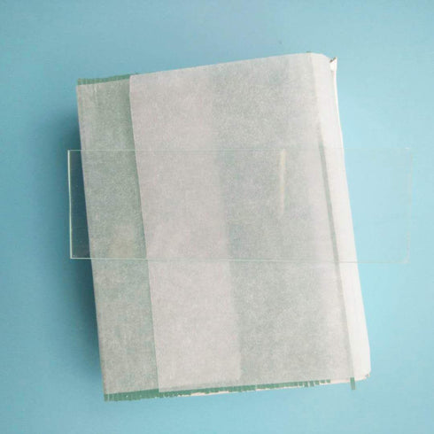 MUHWA - 50PCS Blank Microscope Slides and 100 PCS 22mmx22mm Square Cover Glass (7101 Non-Frosted)