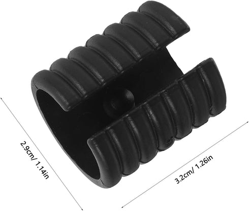 4-Pack 1.25 Inch NUOBESTY U-Shape Chair Leg Caps Nonslip Furniture Pads Floor Protectors for Outdoor Beach Chairs