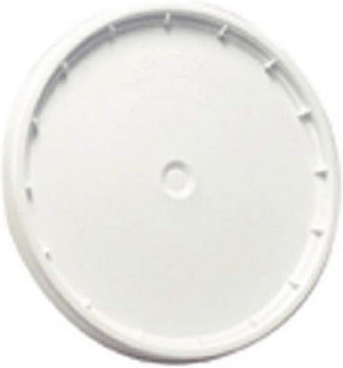 LEAKTITE 6GLD 5-Gallon White Plastic Pail Lid